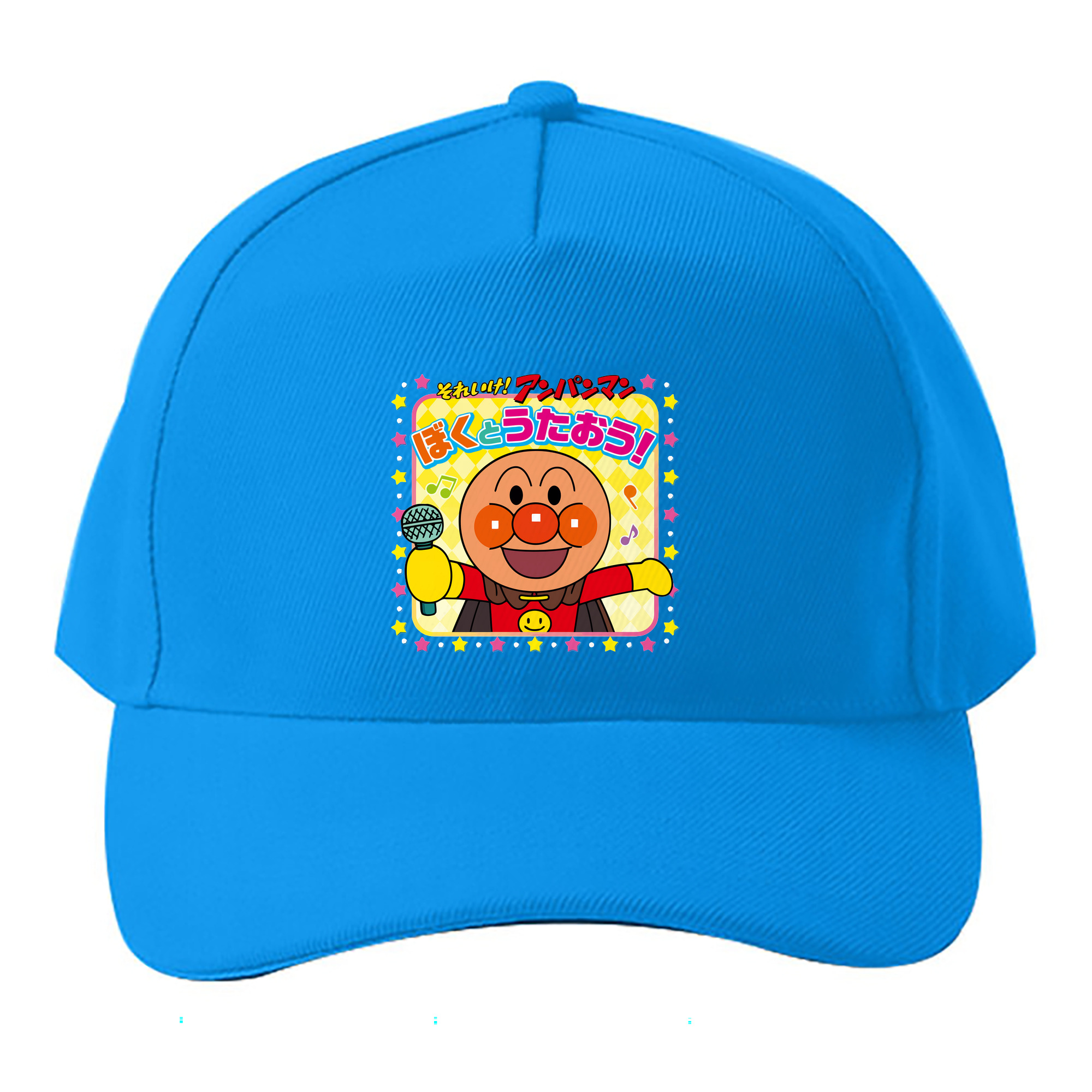 （画像用） アンパンマン Anpanman ベースボールキャップ 綿100％ 男女兼用 帽子 スポーツ